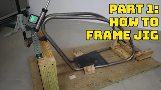 DIY mini bike pt. 1 (building a frame jig)
