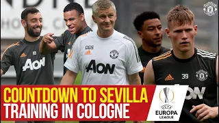 Shooting drills & fast footwork | Training in Cologne | Manchester United v Sevilla FC