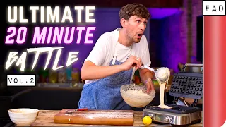THE ULTIMATE 20 MINUTE COOKING BATTLE Vol. 2 | Sorted Food