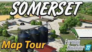 SUPER UNIQUE AND DETAILED! 🚜 SOMERSET MAP TOUR!! 🗺️ GRAINMAN TRAVELS ✈️