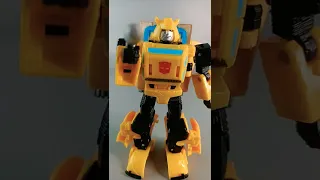 Bumblebee, subscribe and see him transform! #shorts #transformers