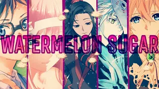 Watermelon Sugar - Harry Styles (sub español) AMV |Anime Mix|