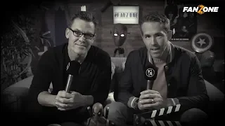 Ryan Reynolds and Josh Brolin being crackheads for 8 minutes straight