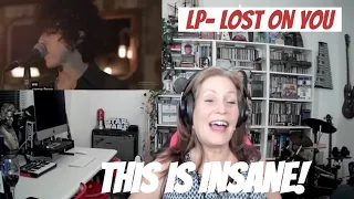 BEST FEMALE VOICE I EVER HEARD! NOT KIDDING! LP - LOST ON YOU {Live Sessions} TSEL LP Reaction