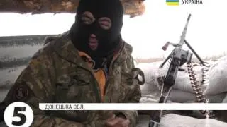 Позиції бійців #АТО поблизу Гнутового: ворожі обстріли та сильні морози