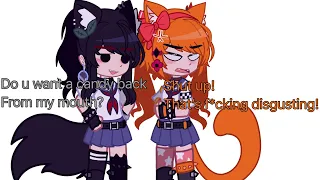 Candy kiss | meme | Ayano x Osana | Yandere Simulator AU | 12+ | TW: Flash