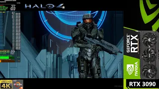 Halo 4 MCC Enhanced Settings 4K | RTX 3090 | Ryzen 3950X OC