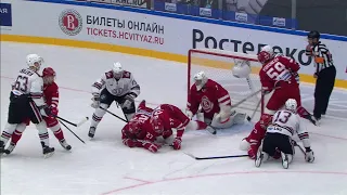 Ortio's save on Skvorcovs