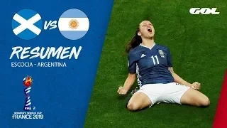 RESUMEN | Escocia 3-3 Argentina