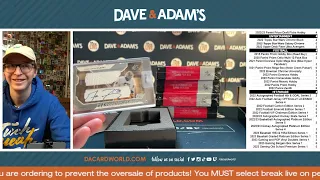 2022/23 Hit Parade Hockey Autographed Platinum Series 4 - Case - DACW 10 Spot Random Box Break #1 [[