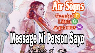 Air Signs☯️Gemini♊Libra♎Aquarius♒ Message from your Person🌝Wedding Bells😍🥰😱👀