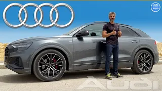 Audi Q8 اودي كيو8 - هل البورش كايين تستاهل الفرق #carsbymaged #explore #car  #cars #audi #fyp