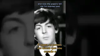 Paul McCartney fala sobre  noivado com Jane Asher (legendado)