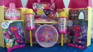 Random blind bag opening Num noms Pikmi pops Trolls!