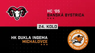24.kolo HC 05 Banská Bystrica - HK Dukla INGEMA Michalovce HIGHLIGHTS