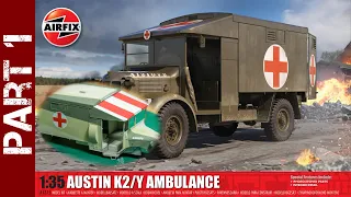 New Airfix K2/Y Ambulance (1:35 scale model)