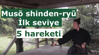 Samurai kılıç sanatı ilk seviye 5 hereketi