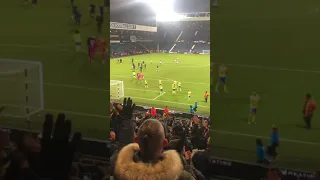 Brighton Fans singing maupay song