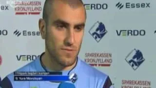 Yura Movsisyan's goal and interview