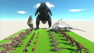 Beast Titan VS Bewilderbeast Dinosaur Epic Battle - Animal Revolt Battle Simulator