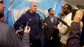 Rick Carlisle Speaks Before Mavericks/Wizards game