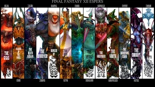 Final Fantasy XII HD Remaster All Quickenings, Espers and Concurrences