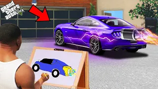 Franklin Find God Booster Car Uses Magical Painting In Gta V