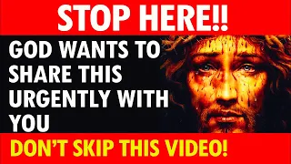 PLEASE DON'T SKIP THIS VIDEO FROM GOD | Most Powerful Miracle Prayer To God For Daily Blessings