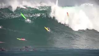 Surfers caught inside massive waves: [Insane surf moments]