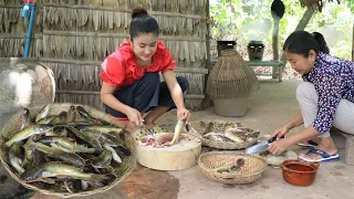 Countryside Life TV: Mekong river fish is coming, we prepare 3 recipes with fishes