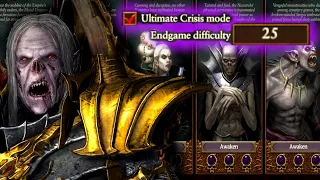 Ultimate Crisis Mode 25% -  Vlad Von Carstein |  Legendary Total War : Warhammer 3