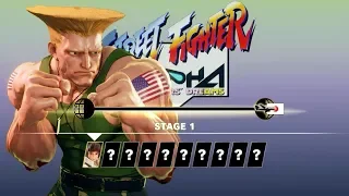 SFV AE - Guile Arcade Mode (Full) [Street Fighter Alpha Path]