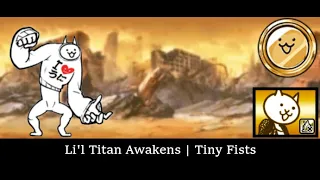 The Battle Cats | Li'l Titan Awakens! | Tiny Fists