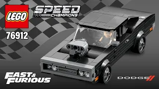 LEGO® Speed Champions Fast & Furious 1970 Dodge Charger R/T (76912)[345 pcs] Building Instructions