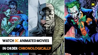 How to Watch All the DC Animated Movie Universe Films in Order