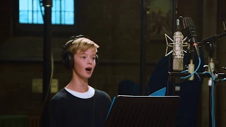 Welsh boy treble Cai Thomas (12y) sings Laudate Dominum | from the recording studio