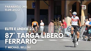 Michael Belleri (Biesse Carrera) vince a Parabiago la 87° Targa Libero Ferrario