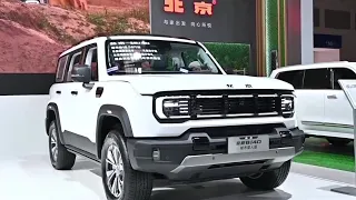 New Beijing BJ40 City Hunter Edition SUV 2024 with White Color Design