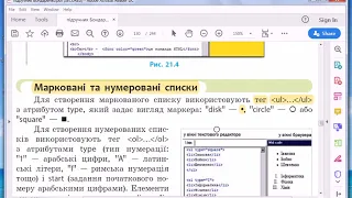 9 клас.Урок 52 Тема: Поняття мови розмітки гіпертексту