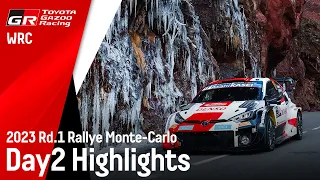 TGR-WRT 2023 Rallye Monte-Carlo - Day 2 highlights