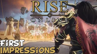 Rise Online First Impressions "Is It Worth Playing?"