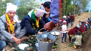 New Bridge & Groom || Traditional way to get marry || Marriage Ceremony in the village ||