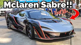 1 of 15 McLaren Sabre SHUTS DOWN Houston Coffee and Cars!!