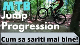 Cum sa sariti mai bine! | Progresie Incepatori Sarituri/Jumpuri MTB | Filip2Bike