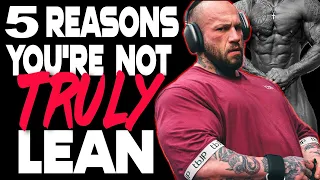 5 Reasons You Aren't Getting STAGE LEAN | Kuba Cielen