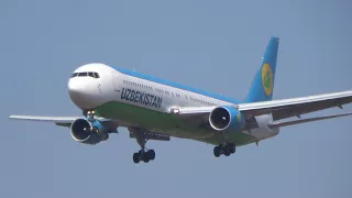 Uzbekistan Airways/Boeing767-33P(ER)［UK67005] Landing! NRT16L