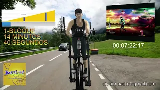 walking -virtual nº  333 tramos hd impactegym