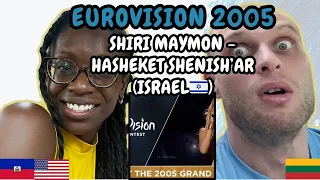 REACTION TO Shiri Maymon - Hasheket Shenish'ar (Israel 🇮🇱 Eurovision 2005) | FIRST TIME WATCHING