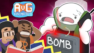 TheOdd1sOut vs Bomb | AvG ANIMATED!!!