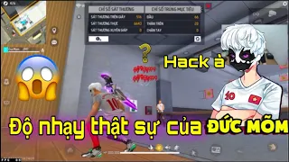 🔴 Lộ độ nhạy Hack full đỏ Đức mõm đang dùng để cân 4 Thách Đấu thế giới Thái Lan [ free fire 🔥 ]